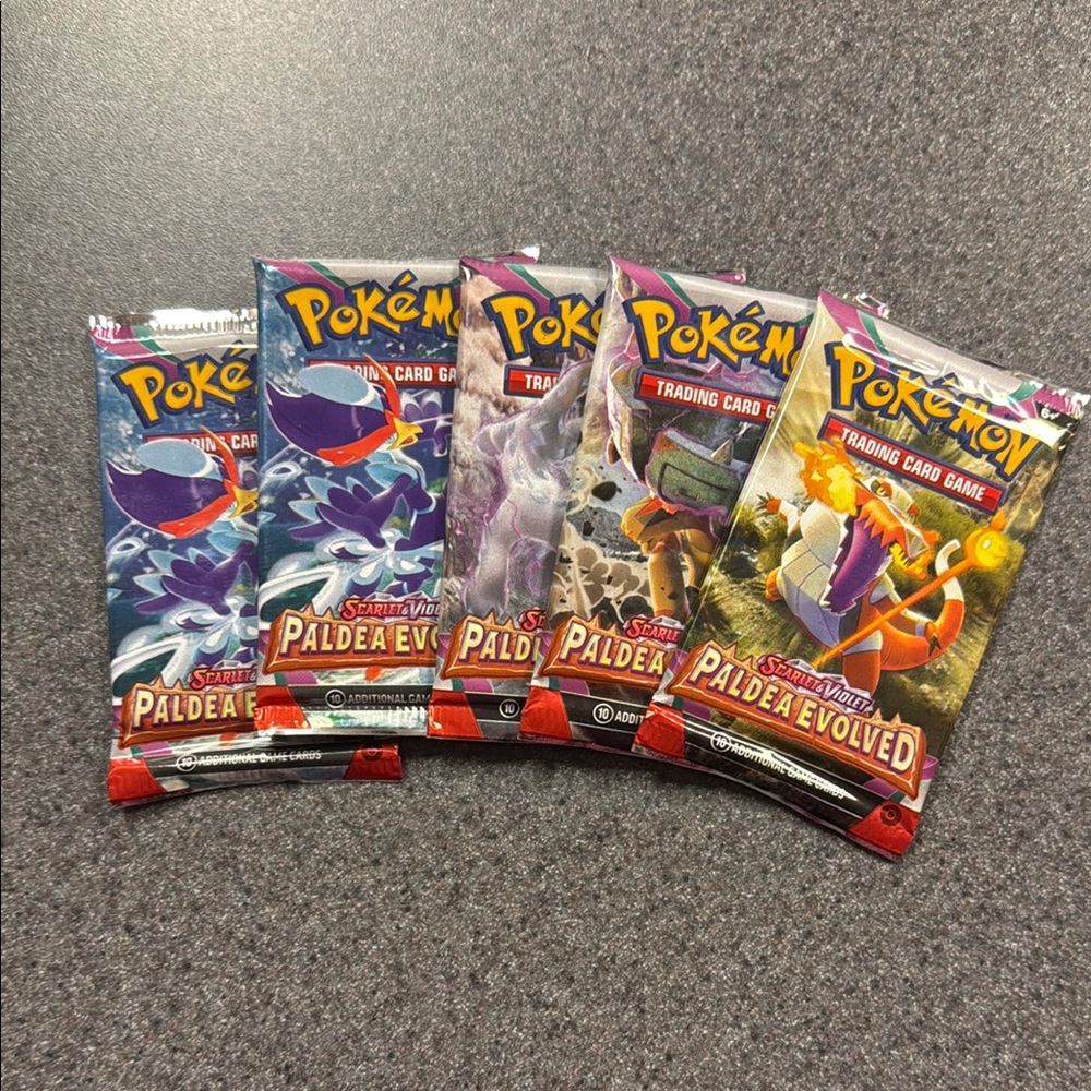 Pokémon Paldea Evolved Trading Card Packs